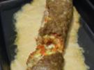 Hackrolle mit Paprikafüllung - Rezept