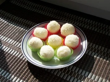 raffierte Kokosbällchen - Rezept