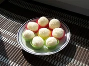 Rezept: raffierte Kokosbällchen raffierte Kokosbällchen - Rezept