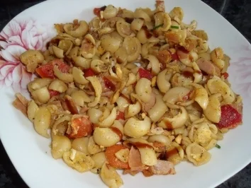 Schinkennudeln - Rezept