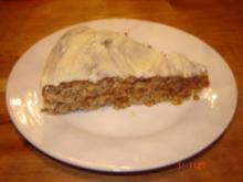 Mandel-Nuss Kuchen - Rezept