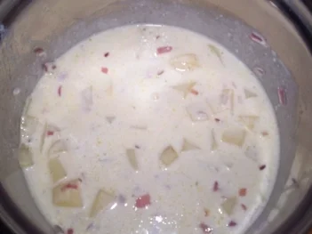 Rezept: Cremiges Kartoffelragout mit Kräutern Bild Nr. 4 Cremiges Kartoffelragout mit Kräutern - Rezept - Bild Nr. 4