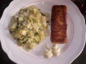 Cremiges Kartoffelragout mit Kräutern - Rezept