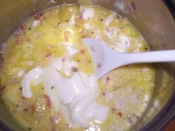 Rezept: Cremiges Kartoffelragout mit Kräutern Bild Nr. 3 Cremiges Kartoffelragout mit Kräutern - Rezept - Bild Nr. 3