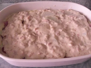 Rezept: Kohlrabiauflauf mit Hähnchenbrust Bild Nr. 14 Kohlrabiauflauf mit Hähnchenbrust - Rezept - Bild Nr. 14