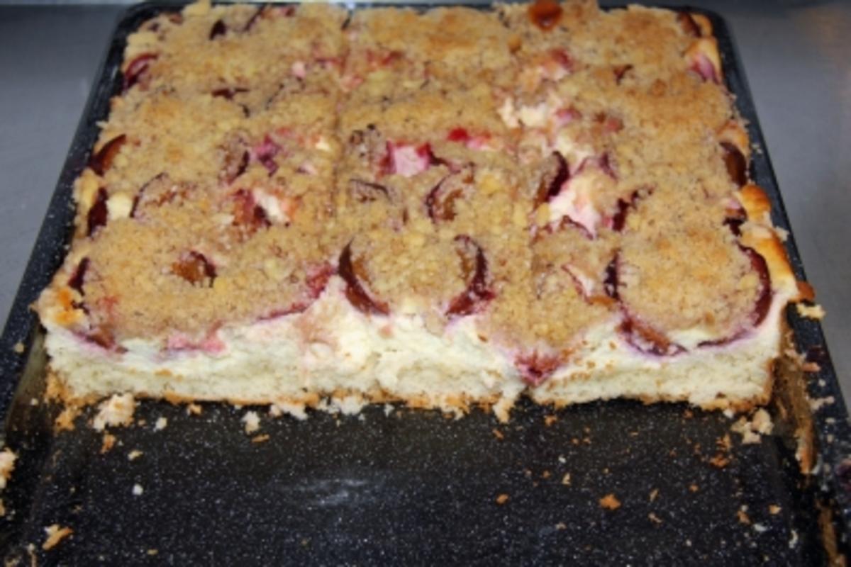 Bilder für Pflaumen-Quark-Streuselkuchen vom Blech - Rezept