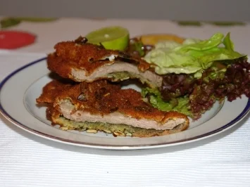 Kalbschnitzel im Kürbiskern Panade - Rezept - Bild Nr. 2