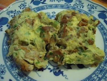 Pfifferlinge mit Lauchzwiebeln und Rührei - Rezept - Bild Nr. 8