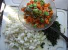 Suppe- Gemüsesuppe  mit Markklöschen (FOTO - Rezept