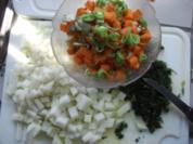 Suppe- Gemüsesuppe  mit Markklöschen (FOTO - Rezept