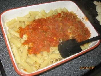 Rezept: Tomaten Nudel Auflauf Bild Nr. 22 Tomaten Nudel Auflauf - Rezept - Bild Nr. 22