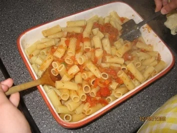 Rezept: Tomaten Nudel Auflauf Bild Nr. 23 Tomaten Nudel Auflauf - Rezept - Bild Nr. 23