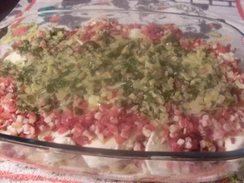 Rezept: Mozzarella - Speck - Spagettiauflauf Bild Nr. 4 Mozzarella - Speck - Spagettiauflauf - Rezept - Bild Nr. 4