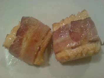 Wildlachs-Medaillons in Speckmantel - Rezept