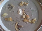 Suppe "dunkle Champignon-Suppe" - Rezept