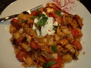 Resteverwertung, bunte Pfanne - Rezept