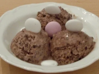 Eis - Pfefferminz-Schoko-Eis - Rezept