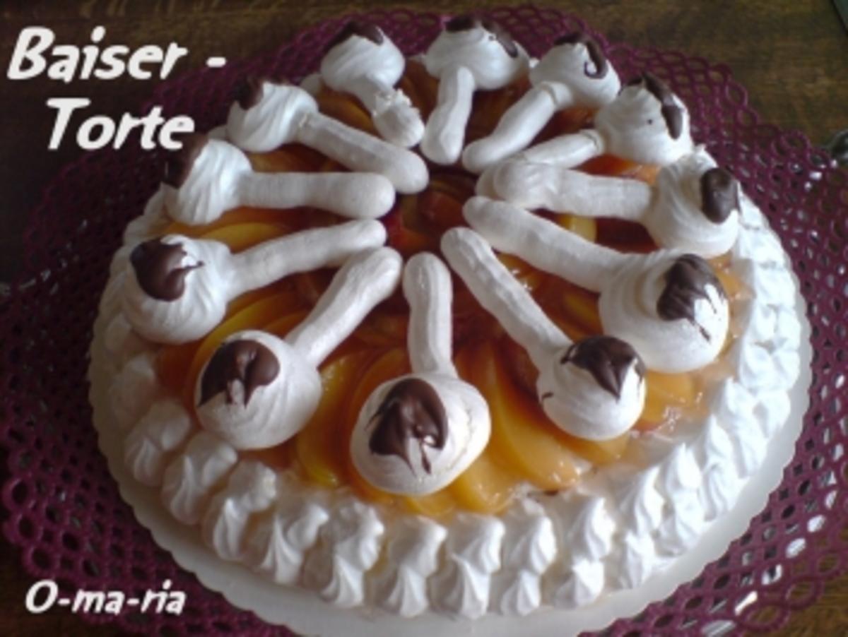 Kuchen  Baiser - Torte - Rezept