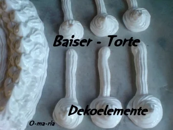 Kuchen  Baiser - Torte - Rezept - Bild Nr. 3