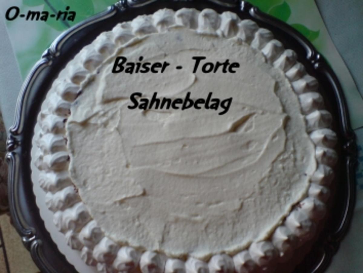 Kuchen  Baiser - Torte - Rezept - Bild Nr. 7