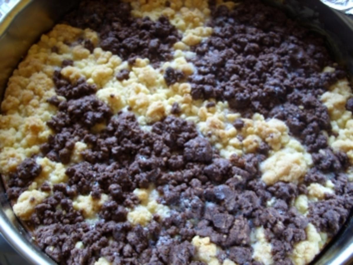 Streuselkuchen schwarz - weiß - Rezept - Bild Nr. 2