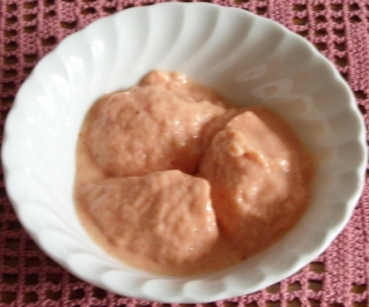 Eis - Erdbeer-Mango-Ananas-Eis - Rezept - kochbar.de