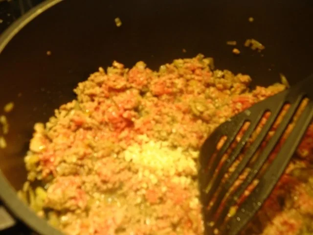 Rezept: Zuccinigemüse mit Reis Bild Nr. 4 Zuccinigemüse mit Reis - Rezept - Bild Nr. 4