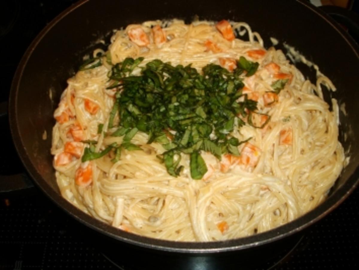 Spaghetti mit Möhren-Käse-Sauce - Rezept - Bild Nr. 7