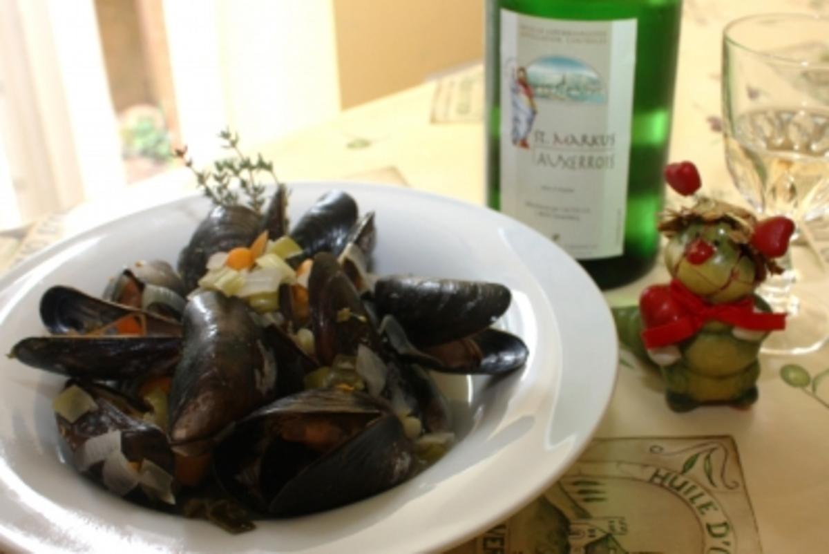 Bilder für Moules au Vin Blanc Rezept