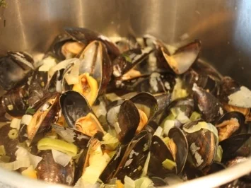 Moules au Vin Blanc - Rezept - Bild Nr. 3