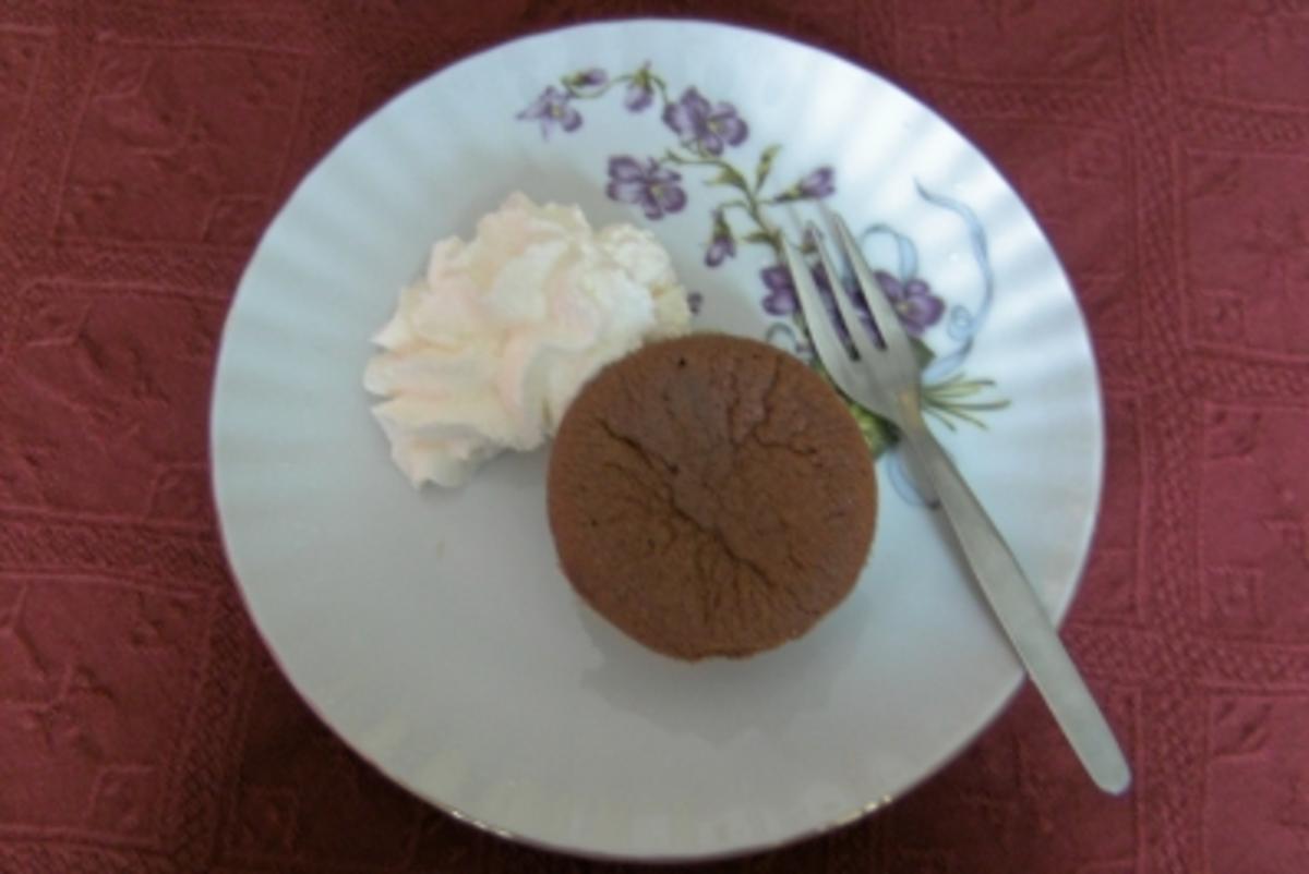 Kleine Schokoladenkuchen - Rezept