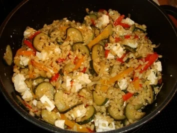 Ebly-Schafskäse-Pfanne - Rezept - Bild Nr. 5