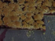 Prasselschnitten mit Brombeermarmelade - Rezept