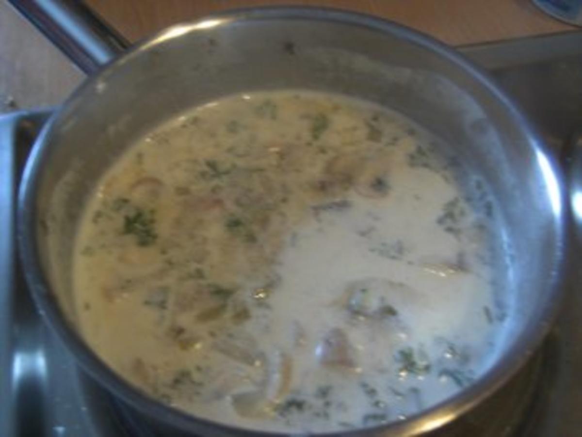 Suppen: Bier-Pilz-Suppe - Rezept - Bild Nr. 3