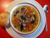 Graupensüppchen mit Rindfleisch - Rezept