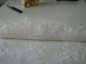 Rezept: Pflaumenknödel mit Kompott Bild Nr. 3 Pflaumenknödel mit Kompott - Rezept - Bild Nr. 3