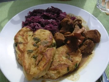 semmelknödel - knödel - schinkenknödel - Rezept