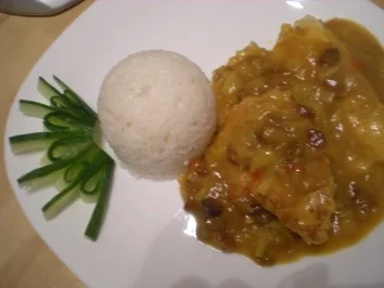 Rezept: EXOTISCHES- "Hot Chicken mit Kokosreis" Bild Nr. 3 EXOTISCHES- "Hot Chicken mit Kokosreis" - Rezept - Bild Nr. 3