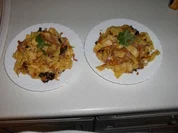 Mu Err Pilze mit Nudeln - Rezept