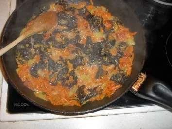 Mu Err Pilze mit Nudeln - Rezept - Bild Nr. 3