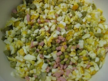 Italienischer Salat (mit selbstgemachter Mayonnaise...) - Rezept - Bild Nr. 2