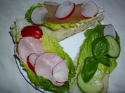 Fladenbrot belegt - Rezept