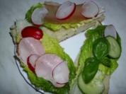 Fladenbrot belegt - Rezept