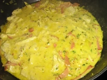 Rezept: Geschnetzeltes mit zweierlei Senf-Soße auf Spätzle Bild Nr. 7 Geschnetzeltes mit zweierlei Senf-Soße auf Spätzle - Rezept - Bild Nr. 7