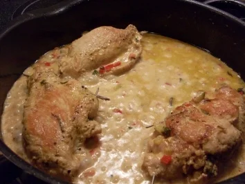 Rezept: Gefüllte Putenschnitzel Bild Nr. 5 Gefüllte Putenschnitzel - Rezept - Bild Nr. 5