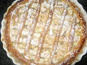 Apfelgitterkuchen - Rezept
