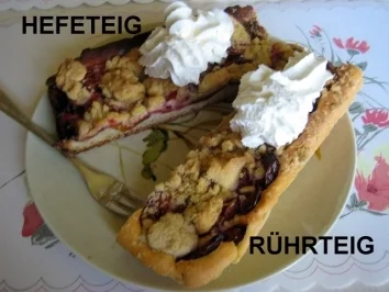 ZWETSCHGENKUCHEN - BLECH MIT RÜHRTEIG - 35x40cm - Rezept - Bild Nr. 5