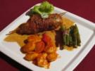 Hähnchenbrustfilet mit Ricotta-Spinat-Füllung und Tomaten-Gnocchi - Rezept