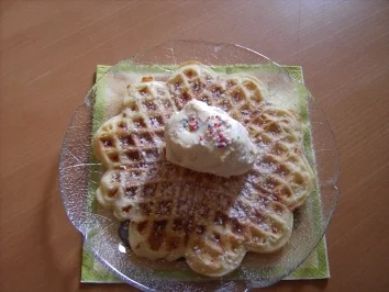 Rezept: Mandelwaffeln Mandelwaffeln - Rezept