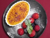Basilikum-Creme-Brulee - Rezept